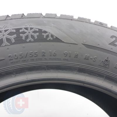 5. Opona 205/55 R16 1x Esa Tecar 91H SuperGrip PRO Zimowa 2022 7,2mm