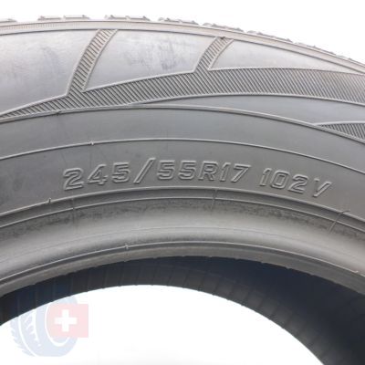 5. Opona 245/55 R17 1x FALKEN 102V Eurowinter HS01 Zimowa 2017 