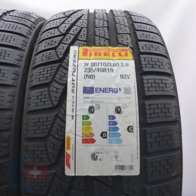 2. Opony 235/40 R19 2x PIRELLI 92V Sottozero Winter 240 serieII Zimowe 2023