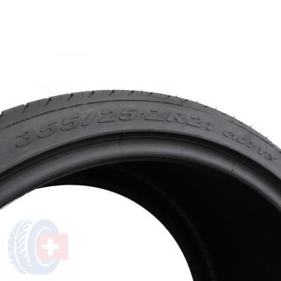 6. 2 x PIRELLI 355/25 ZR21 107Y XL 7mm P ZERO Lato