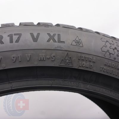 7. Opony 215/45 R17 2x CONTINENTAL 91V XL WinterContact Ts 870 Zimowe 2022 8mm 