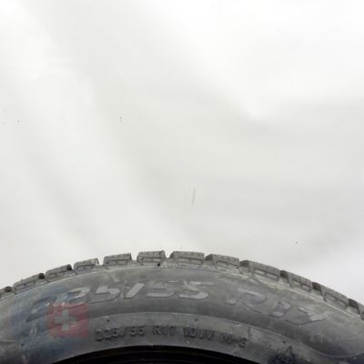 7. Opony 225/55 R17 2x PIRELLI 101V XL Winter Sottozero 3 Zimowe 2023 