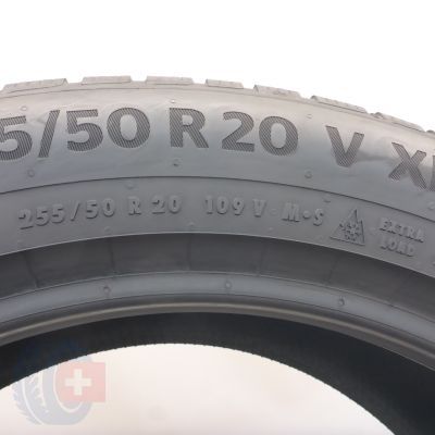7. Opony 255/50 R20 2x CONTINENTAL 109V WinterContact TS 870 P Zimowe 2025 8-7,8mm