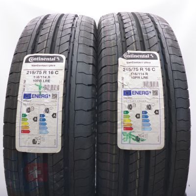 3. Opony 215/75 R16C 4x CONTINENTAL 116/114R VanContact Ultra Letnie 2023 