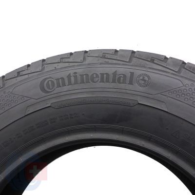 5. Opony 215/75 R16C 2x CONTINENTAL 116/114R ContiVanContact 100 Letnie 2015 Nieużywane