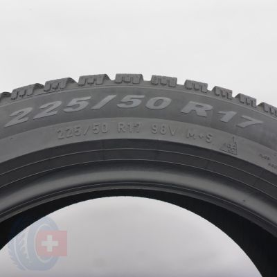 5. Opony 225/50 R17 2x PIRELLI 98V XL Winter 2 Cinturato Zimowe 2023 7,2-8mm