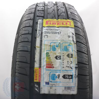 Opona 205/55 R17 1x PIRELLI 91V Cinturato P7 BMW Letnia 2021