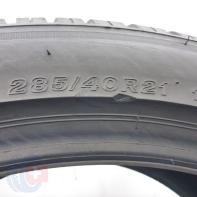 9. Opony 285/40 R21 2x BRIDGESTONE 109V XL Blizzak LM005  Zimowe 2025 6,8mm  