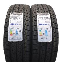 Opony 195/65 R16C 2x  CONTINENTAL 104/102T VanContact Winter Zimowe 2022 Nieużywane 