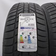 3. Opony 255/55 R19 4x CONTINENTAL 111V XL WinterContact TS870P Zimowe 2022 Nieużywane