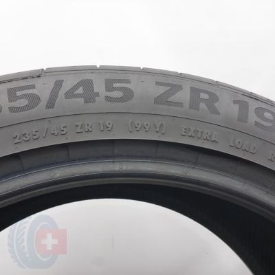 6. Opony 235/45 ZR19 4x CONTINENTAL 99Y XL SportContact 6 Letnie 2024 6-5,8mm