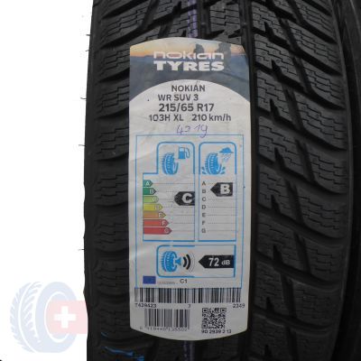 2. 2 x NOKIAN 215/65 R17 103H XL WR SUV 3 Zima 2019 