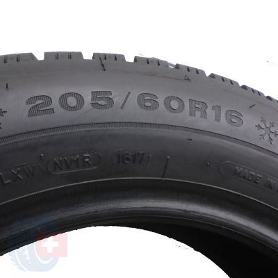 6. 2 x DUNLOP 205/60 R16 96H XL Winter Sport 5 Zima 7.5-7.8mm