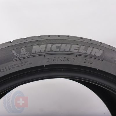 5. Opony 215/45 R17 4x MICHELIN 91W XL Primacy 3 Letnie 2020 6,8-7mm