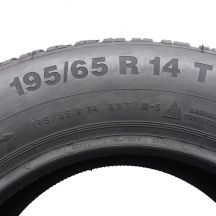 7. Opony 195/65 R14 4x CONTINENTAL 89T ContiWinterContact TS 850 Zimowe 2017 Nieużywane  