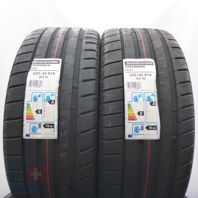 Opony 225/45 R18 2x BRIDGESTONE 95Y XL Potenza Sport Letnie 2021 