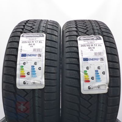 3. Opony 205/40 R17 4x CONTINENTAL 84H XL WinterContact TS 850 P Zimowe 2021