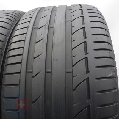 3. Opony 275/40 R19 2x BRIDGESTONE 101Y RunFlat BMW Potenza S001 Letnie 2022 6,2mm