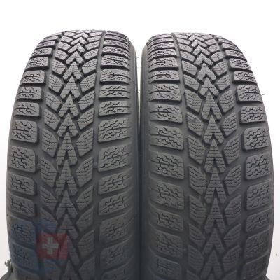 Opony 195/65 R15 2x DUNLOP 91T Winter Response2 Zimowe 2022 7,2-7,5mm