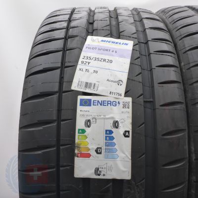 2. Opony 235/35 ZR20 2x MICHELIN 92Y XL Pilot Sport 4S T0 Acoustic Letnie 2022  