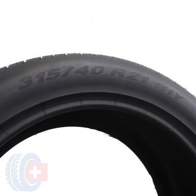 6. 2 x PIRELLI  315/40 R21 111Y P Zero M0 Lato 4.2 ; 4.8mm