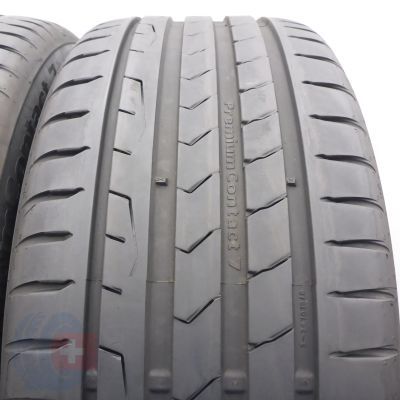 2. Opony 225/45 R17 2x CONTINENTAL 91Y PremiumContact 7 Letnie 2023/24 7mm