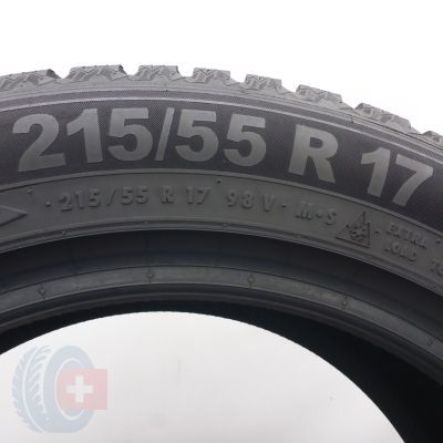 6. Opony 215/55 R17 4x SEMPERIT 98V XL Speed-Grip 5 Zimowe 2024 7,2-7mm 