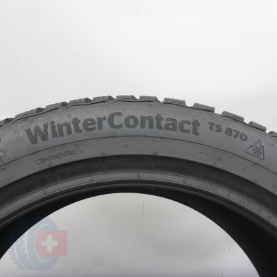 5. Opona 225/45 R17 1x CONTINENTAL 94V XL WinterContact TS870 Zimowa 2024 8mm