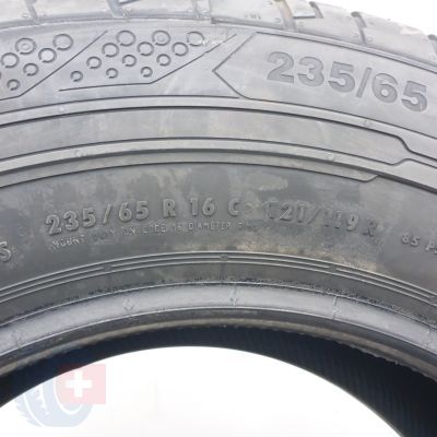 6. Opony 235/65 R16C 2x CONTINENTAL 121/119R ConiVanContact 200 Letnie 2023 