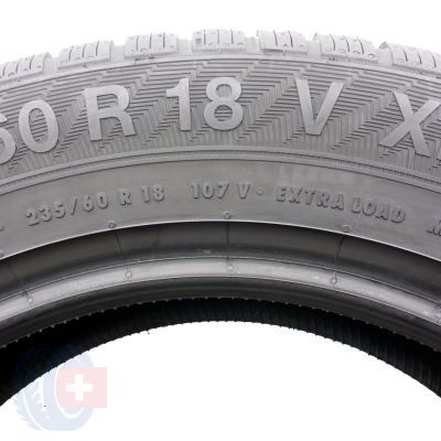 6. Opony 235/60 R18 2x GISLAVED 107V XL Euro Frost 6 Zimowe 2021 6mm