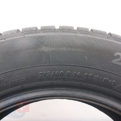 7. Opony 215/60 R16 2x CONTINENTAL 99H XL ContiWinterContact TS830P Zimowe 2018 7mm