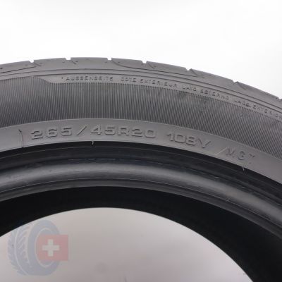 4. Opony 265/45 R20 2x GOODYEAR 108Y XL Eagle F1 Asymmetric 2 SUV MGT Letnie 2024 6-6,2mm