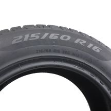 4. 2 x PIRELLI 215/60 R16 99H Sottozero 3 Winter Zima 2017 5,2mm
