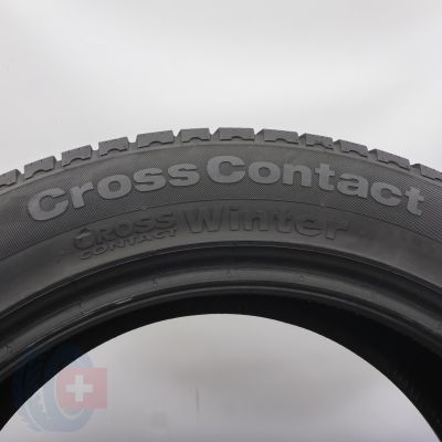 7. Opony 235/55 R19 2x CONTINENTAL 101H AO CrossContact Winter Zimowe 2022 7-7,2mm