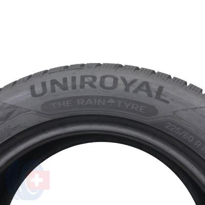 7. Opony 225/60 R17 4x UNIROYAL 103V XL WinterExpert zimowe 2023 Jak Nowe