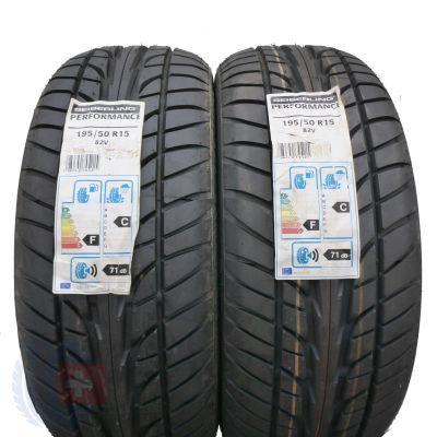 2 x SEIBERLING 195/50 R15 82V Performance Lato 2016 Nieużywane 