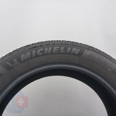 5. Opony 215/55 R18 4x MICHELIN 99V XL Alpin 7 Zimowe 2024 7,5 i 7mm 