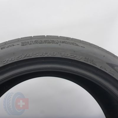 4. Opony 245/45 R19 2x DUNLOP 102V XL Sp Sport Maxx 060 Letnie 2023 6,2-6,5mm