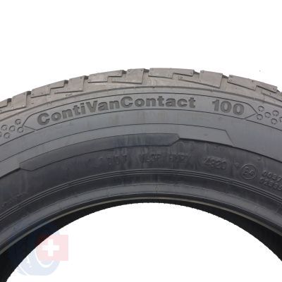 6. Opony 215/60 R17C 4x CONTINENTAL 109/107T ContiVanContact 100 Letnie 2020 Nieużywane