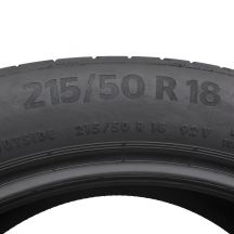 5. 4 x CONTINENTAL 215/50 R18 92V EcoContact 6Q Lato DOT20/19 6-6,2mm