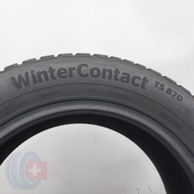 6. Opony 205/55 R16 2x CONTINENTAL 91H WinterContact TS870 Zimowe 2021 6,5-6,8mm