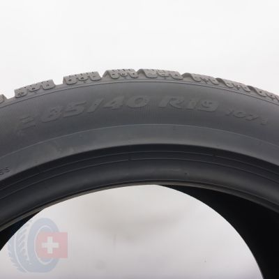 6. Opony 285/40 R19 2x PIRELLI 107V XLP Zero Winter M01 Zimowe 2020 