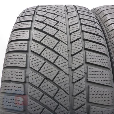 2. Opony 255/45 R19 2x CONTINENTAL 100V N0 ContiWinterContact TS830P Zimowe 2020 7-7,2mm