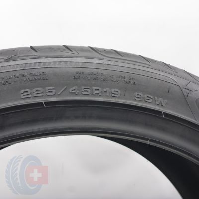 8. Opony 225/45 R19 4x GOODYEAR 96W XL Eagle F1 Asymetric 3 BMW Letnie 2021 7-6,8mm
