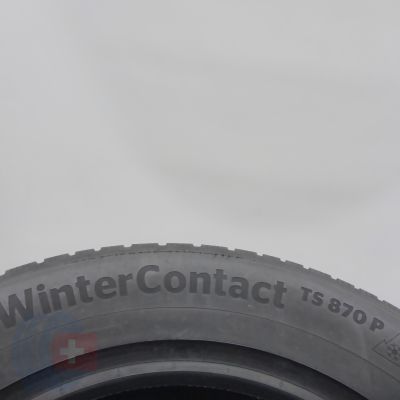6. Opony  235/60 R18 4x CONTINENTAL107H XL WinterContact TS 870P Zimowe 2021 8,2-8,5mm 