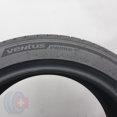 6. Opony 235/45 R18 4x HANKOOK 98W XL Ventus Prime 4 Letnie 2023 6,8-6,2mm