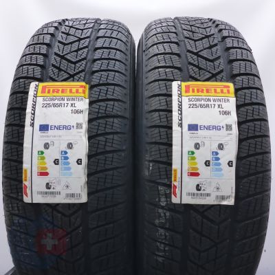 3. Opony 225/65 R17 4x PIRELLI 106H XL Scorpion Winter Zimowe 2024 