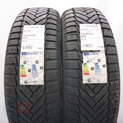 Opony 195/55 R20 2x MICHELIN 95H XL Alpin 6 Zimowe 2021 