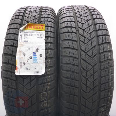 Opony 225/60 R18 2x PIRELLI 104H XL Winter Sottozero 3 RFT BMW Zimowe 2024 