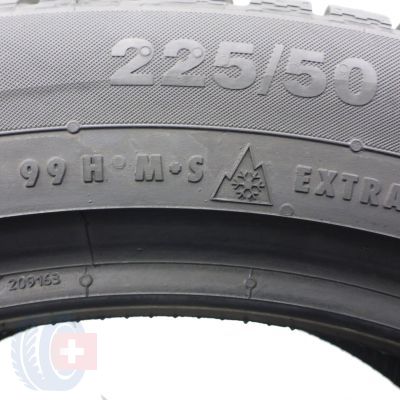 2. Opony 225/50 R18 2x CONTINENTAL 99H  XL ContiWinterContact TS830P AO Zimowe 2022 7,8mm